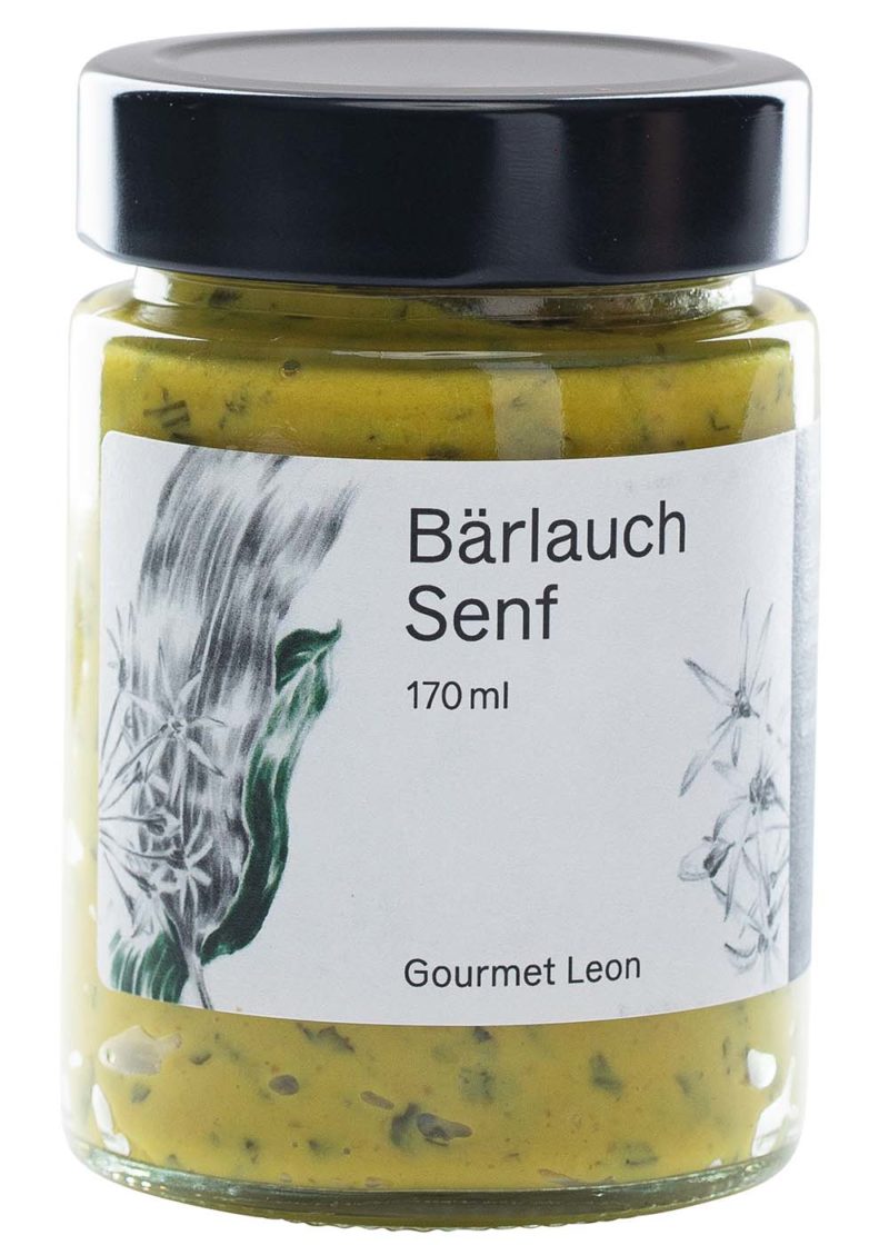 Bärlauch Senf – Gourmet Leon